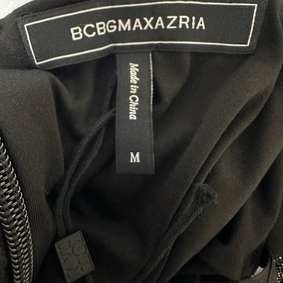 NWOT;BCBG Maxazria Pleated Metallic Evening Gown - Picture 11 of 12